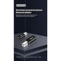 Miniatyrbillede 3 af 5: USB C til USB B adapter (2-pak), kompatibel med printere, MIDI, elektriske klaverer, synthesizere og flere Type-C-enheder/laptops osv. （SORT）