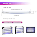 Miniatyrbilde 3 av 5: Fsl T8 F10w Bl Erstatningslampe - Uv-rør For Mygg/insektdreperlampe (2stk)