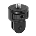 Pikkukuva 1 / 4: SS45181-A1 Alumiiniseos 1/4 tuuman ruuvijalusta-adapteri Insta360 Gopro DJI:lle, 360 astetta pyörivä Multicolor Black