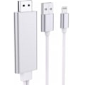 Pikkukuva 1 / 8: Lightning HDMI -kaapeliadapteri, iPhone iPad televisioon, 1080p