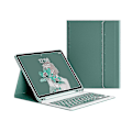 Miniatyrbild 1 av 4: Fodral med tangentbord för iPad 9,7 tum 2017 2018 5:e 6:e generationen G Dark Green