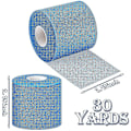Miniatyrbillede 4 af 5: 3 stk. Atletisk Forbind Tape til Sport Forbind Tape 2,75 tommer x 30 yards blue