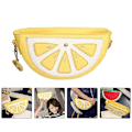 Miniatyrbillede 3 af 5: Sjov Frugtformet Enkelt Skuldertaske Kædetaske Enkelt Crossbody Taske til Kvinder og Piger