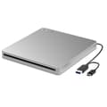 Extern 3D Blu Ray DVD-enhet, USB 3.0 och Type-C Blu Ray CD DVD-enhetsspelare Ultra Slim Slot-in CD D