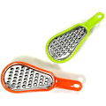 Miniatyrbilde 4 av 5: Mini ostehøvel med rustfritt stålblad, frukt- og grønnsakshakker, avtakbart oppsamlingsbrett for forseglet matoppbevaring