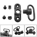 Miniatyrbillede 1 af 2: 1 stk/sæt MLOK Standard QD Sling Svingadapter Skinnemontering Værktøjssæt