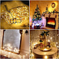 Pikkukuva 7 / 8: LED-keijufigut paristokäyttöiset, 6 kpl 2M 20 LED mikrolankakeijufigut makuuhuoneen purkkilaseille hääjuhliin Warm White 6pcs