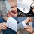 Miniatyrbillede 5 af 5: 2 Pak Cufflinks Urværk Cufflinks til Mænd Retro Ur Gave til Thanksgiving Bryllup Fødselsdag Julegave