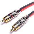 Pikkukuva 3 / 5: Kaiutinkaapelit RCA-liitinadapteriin, 2-kanavainen (30 cm)