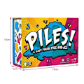 Miniatyrbilde 2 av 5: Piles - Raskt Tempo Kortspill - Allsidig, Morsom Minnelek for Voksne og Barn