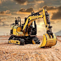 Miniatyrbilde 2 av 5: Rokr Gravemaskin Ingeniørkjøretøy 3D Trepuslespill For Barn Voksne Byggeklosser Sett Forbedre Praktiske Ferdigheter TG508K TG603K Dump Truck