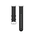 Pikkukuva 1 / 5: Nahkainen kellon ranneke Fitbit Versa 3 / Sense -kelloon Black