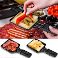 Miniatyrbillede 2 af 5: Non-Stick Raclette Pander | Pakke med 1 til 12 | Mini Kvadratisk Raclette | Kompatibel med Tefal Raclette Maskine | Ergonomisk Design og Nem at Rengøre 4pcs