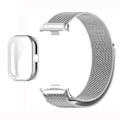 Miniatyrbillede 1 af 6: Metalrem for Xiaomi Redmi Watch 4 med TPU-etui Skærmbeskytter Blød Film Udskiftning Milanese Magnetisk Loop Urrem Redmi Watch 4 1