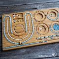 Miniatyrbilde 3 av 5: Tre Perlebrett Smykkestreng Perleorganisatorbrett For DIY-Laging Armbånd Halskjeder Håndverksutstyr Verktøy B