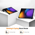 Miniatyrbillede 2 af 3: Til Xiaomi Pad 7 Pro/Pad 7 Etui Mønsterprint Læder Stand Tablet Cover - Kat Multicolor Cat