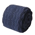 Pikkukuva 1 / 5: 10 m pitsinauharulla, 4,5 cm leveä, ei-elastinen, värikäs pitsi, DIY-kirjontakoriste ompeluun Navy Blue