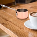 Miniatyrbillede 4 af 5: Sovsekander Kobberbelagt Sovsekop Mælkekop Pomfrit Sovsekop Vestlig Restaurant Special Copp