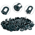 Miniatyrbilde 3 av 5: 50 Stk. Drivhuskrok, Slitesterke Plastklips for Drivhus, (Gre MUC