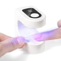 Mini UV Neglelampe Genopladelig Flash Hærdningslampe UV Lampe til Gel Neglelak