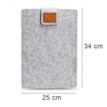 Miniatyrbillede 2 af 3: Etui til 13 tommer, passer til MacBook Pro og Air - Filt etui
