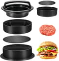 Multi-storleks Burgerpress Burger Patty Form 3 i 1