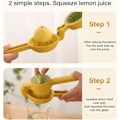 Miniatyrbillede 5 af 5: Citruspresser | Håndholdt citruspresser - Appelsinpresser Citruspresser Håndpresser Håndpresser Heavy Duty Manuel presser