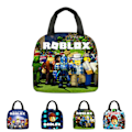 Miniatyrbillede 2 af 8: ROBLOX Frokostpose Bento Box Isoleret Picnicpose Børn Gave Skole C C