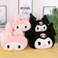 Pikkukuva 4 / 5: Kawaii Ylisuuri Kuromi Melody Sanrio Pehmolelu Tyyny Söpö Sarjakuva Nukke Sohva Ystävänpäivä Tyttöystävä Syntymäpäivälahja C C