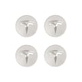 Miniatyrbillede 3 af 4: Velegnet til Tesla Tesla Model 3 hjulkapsel logo - sort sort etiket (mat) (fire pakke)