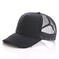 Miniatyrbillede 1 af 4: Trucker kasket Mesh kasket - Kasket med net Sort sort one size