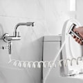 Miniatyrbillede 7 af 7: Fjedrende brusebadsslange, ABS fleksibel teleskopbruseslange, spiralformet brusebadsslange til badeværelse, toiletbruser, håndbruser - 3M