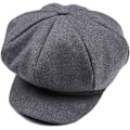 Pikkukuva 1 / 5: Retro-tyyli Baker Boy -lippalakki Visor Baretti Newsboy-lippalakki Lasten talvihatut