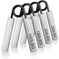 Miniatyrbild 1 av 6: Metallhandgreppsstärkare, 6-pack (100 150 200 250 300 350 pund) Greppstyrketränare, Underarmsstyrka Handtränare