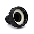 Pikkukuva 2 / 4: 32 mm IG -sovitin (sopii 32 mm ulkoiseen pumpun kierteeseen, puutarhaletkun liittämiseen)