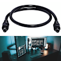 Pikkukuva 2 / 5: 18AWG DC5.5mm x 2.1mm Uros-uros Pistokejohto Virtalähdeadapterin Johto 2m