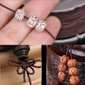 Miniatyrbilde 2 av 4: Elastisk snor for buddhistiske perler til smykkefremstilling, DIY, svart, 1,0 mm