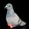 Miniatyrbillede 2 af 5: 19cm Grå Due Plys Legetøj Realistisk Klippe Due Duer Fugl Udstoppede Dyr Legetøj Fødselsdagsgaver Til Børn Blue