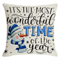 Miniatyrbilde 3 av 5: Juleputetrekk 17.7x17.8 Gaveeske Snow Much Fun Santa Ch