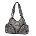 Miniatyrbillede 10 af 10: Skuldertaske Crossbody taske Sort Sort Black