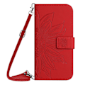 Miniatyrbillede 1 af 5: Læder Etui Til Motorola Moto G34 5G Red