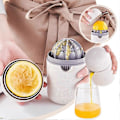 Miniatyrbillede 3 af 3: Manuel Citronpresser Simpel Manuel Citrus Juicer Bærbar Lime Juicer Kop White