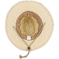 Miniatyrbillede 3 af 7: Foldbar Cowboy Hat, Formbar Bred Solhat med Bred Skygge, Solbeskyttelse Halmhatte til Voksne, Forår Sommer Anti UV Solhat, Rejse Strandhat