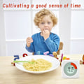 Miniatyrbild 4 av 4: Visuell timer digital, 60-minuters 3-i-1 nedräkningsrotationstimer för barn och vuxna, LCD-skärm Pomodoro-tidshantering