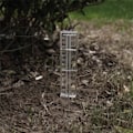 Miniatyrbild 7 av 8: 120 ml regnmätare Dubbel skala Plast regnmätare Utomhus regnmätningsverktyg