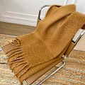 Miniatyrbillede 1 af 5: Tykt blødt glutinøst mohair tørklæde nyt klein blåt tørklæde dame sjal varmt tørklæde Coke brown camel