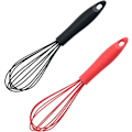 Miniatyrbild 1 av 5: 2-pack silikonäggvispar, non-stick handäggvispar, multifunktionell handmixer för matlagning och bakning
