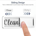 Miniatyrbild 5 av 5: Diskmaskinsmagnet Ren Smutsig Skylt Ren Smutsig Magnet Ren Smutsig Magnetisk Diskmaskinsskylt