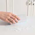 Miniatyrbillede 9 af 11: Rengøringssvamp Vandabsorption Kollegietilbehør Anti-deformation Behagelig Berøring Børst Genanvendelig Dekontamination Yellow