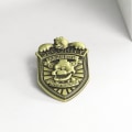 Miniatyrbillede 4 af 5: Fnaf Five Nights At Freddy's Sikkerhedsmærke Pin Sølv Gaver